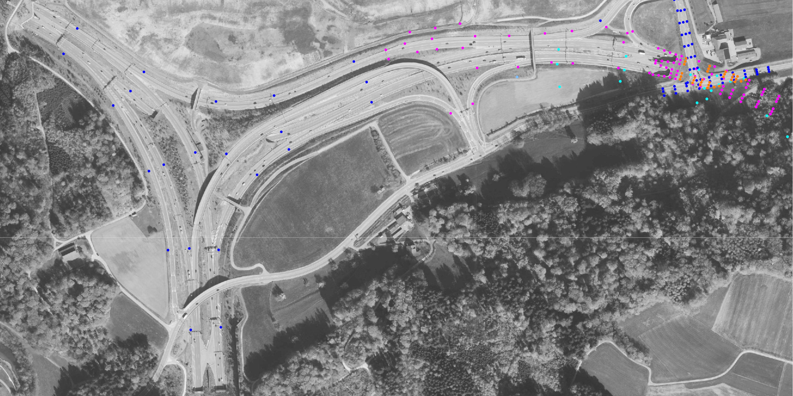 geomatik-ueberwachungsmessungen-autobahn-schaellibaum