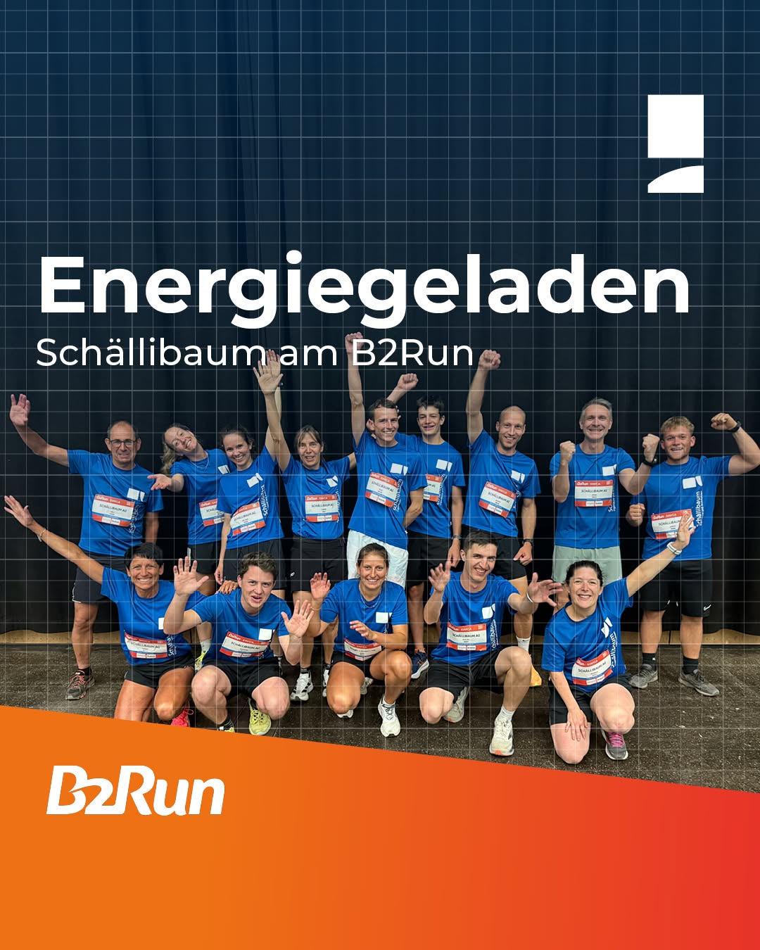 🏃‍♀️🏃Energiegeladen waren wir auch dieses Jahr wieder mit einem coolen Team am Start des gestrigen B2Run in St. Gallen....