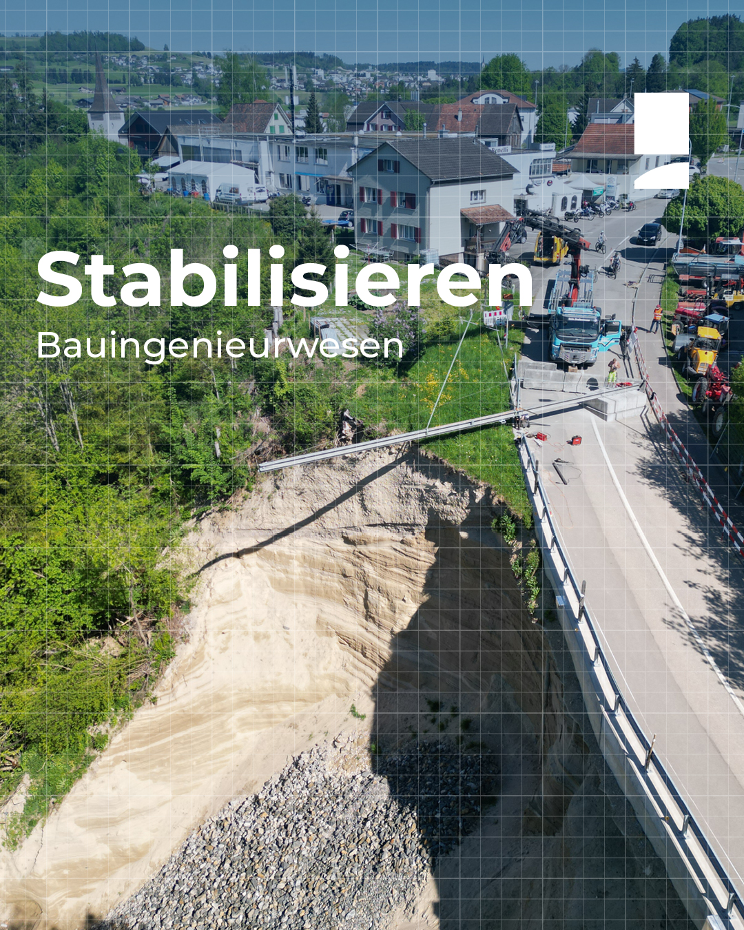Die Sanierung des Hangrutsches in Lütisburg und die Sicherung des betroffenen Abschnitts der Letzistrasse sind in vollem...
